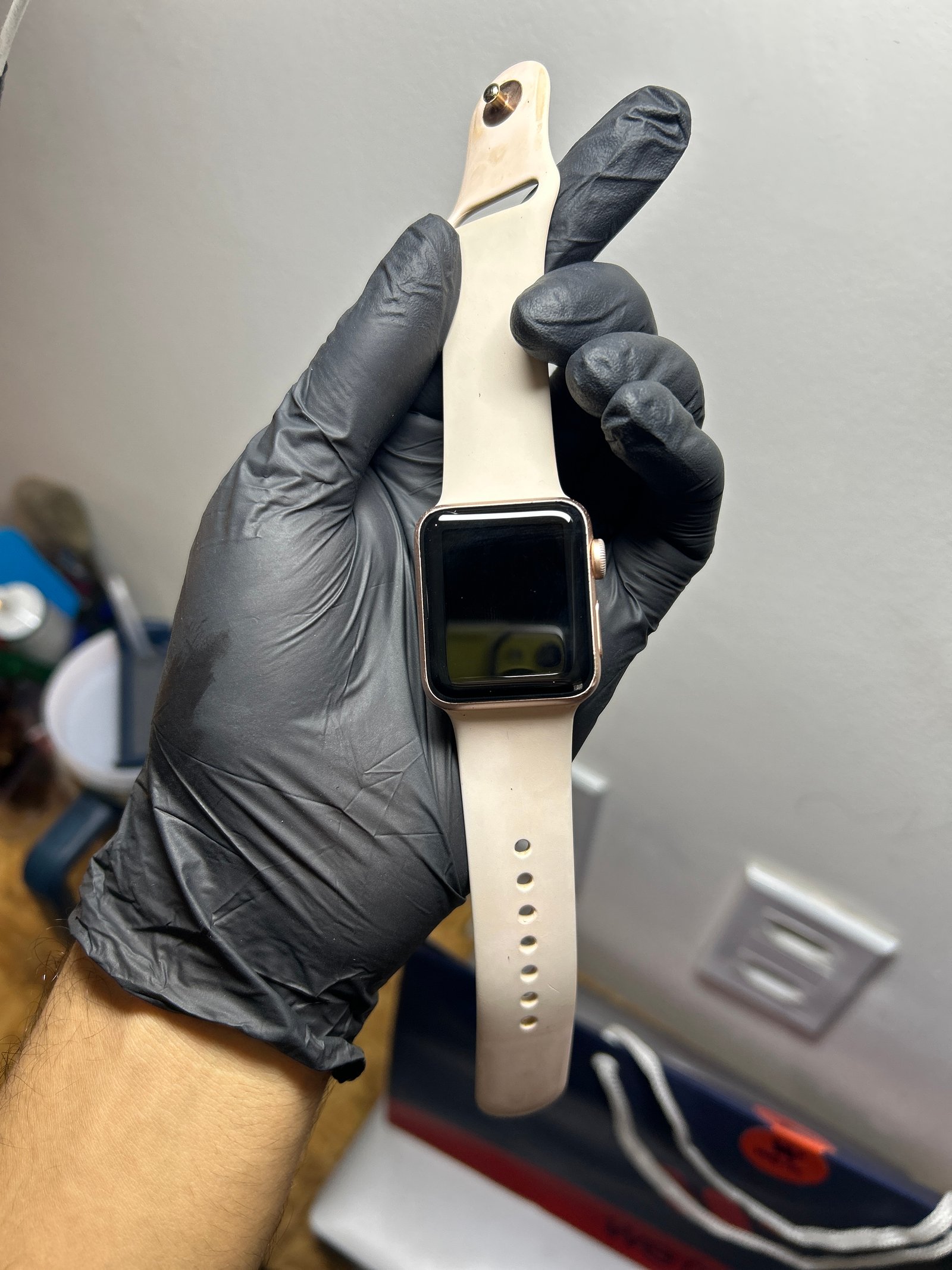 Apple Watch vidro trocado